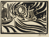 KG 1984 016
<br/>
Op zee
<br/>
<em>Oud, Tames (1895-1953)</em>